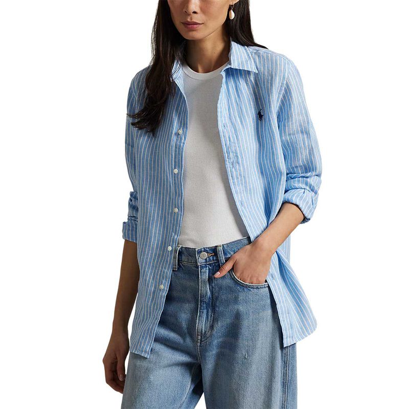 Polo Ralph Lauren Classic Long Sleeve Button Front Shirt image number 0